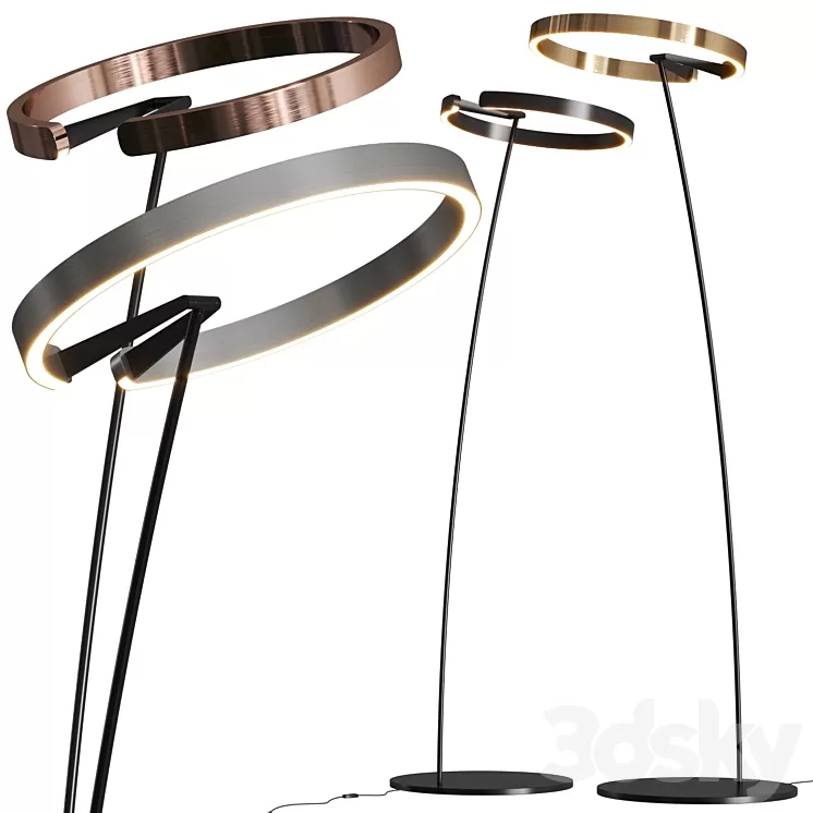 Occhio Mito Raggio Floor Lamps 3D Model