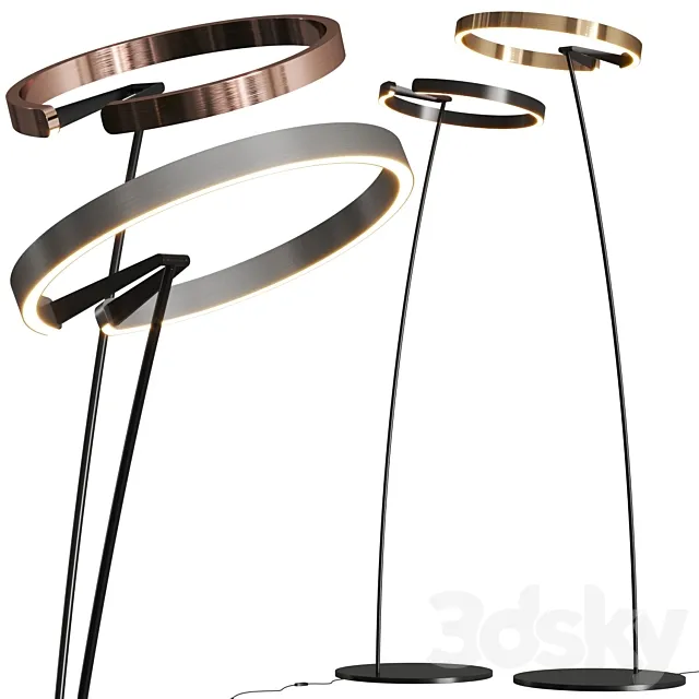 Occhio Mito Raggio Floor Lamps 3DModel Occhio Mito Raggio Floor Lamps 3DModel