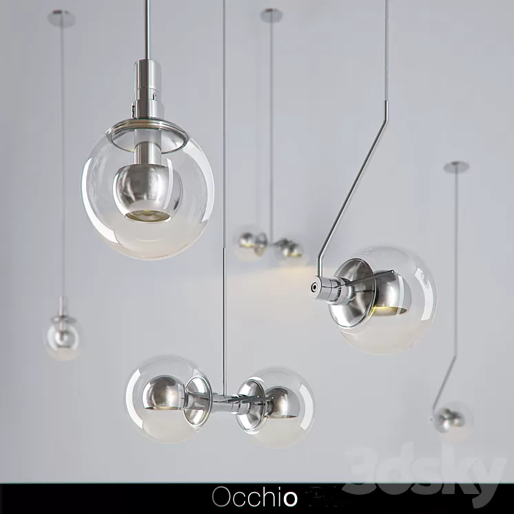 Occhio_Divo (sospenso filo signo and filo doppio) 3D Model