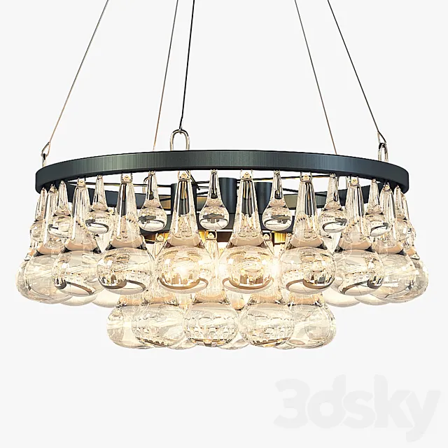 Ochre Arctic Pear round 45cm 3D Model Ochre Arctic Pear round 45cm 3D Model