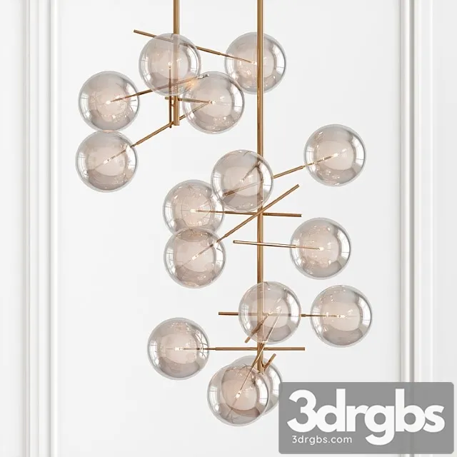 Ochre at maisongallotti & radice bolle pendant light by massimo castagna Ochre at maisongallotti & radice bolle pendant light by massimo castagna