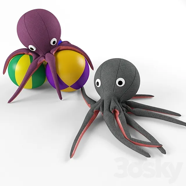 Octopus 3D Model Octopus 3D Model
