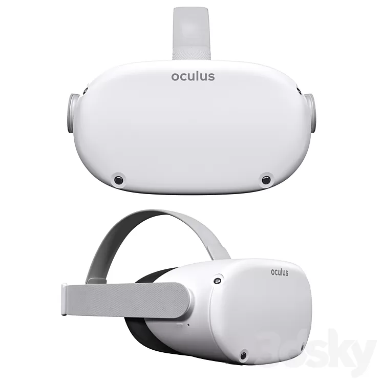 Oculus Quest 2 3D Model Free Download