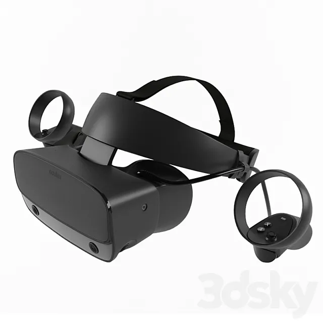 Oculus Rift S VR Headset 3DModel