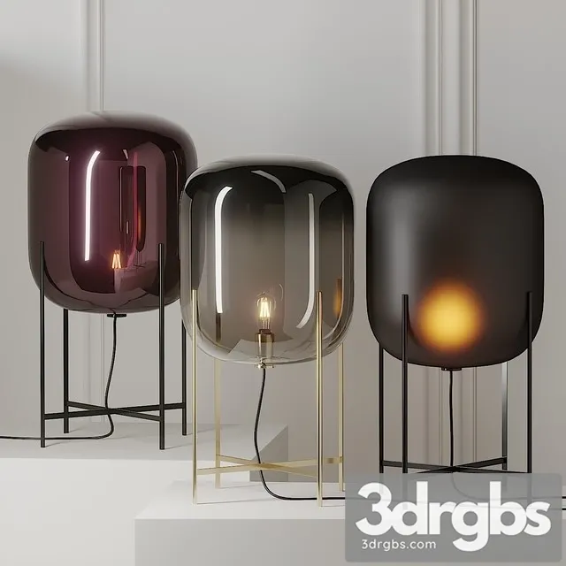 Oda Medium Floor Lamp by Pulpo 3D Model Download