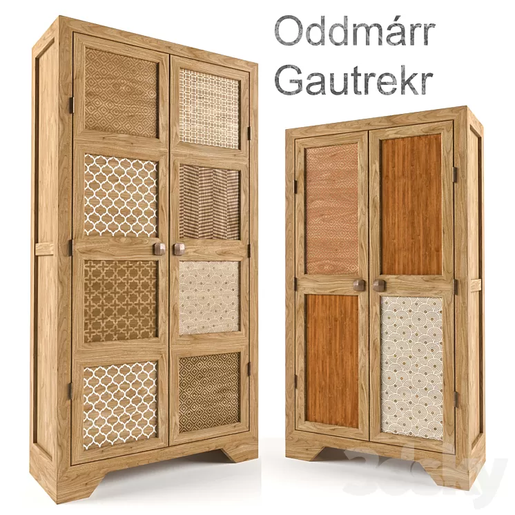 Oddmárr Gautrekr Scandinavian style 3D Model