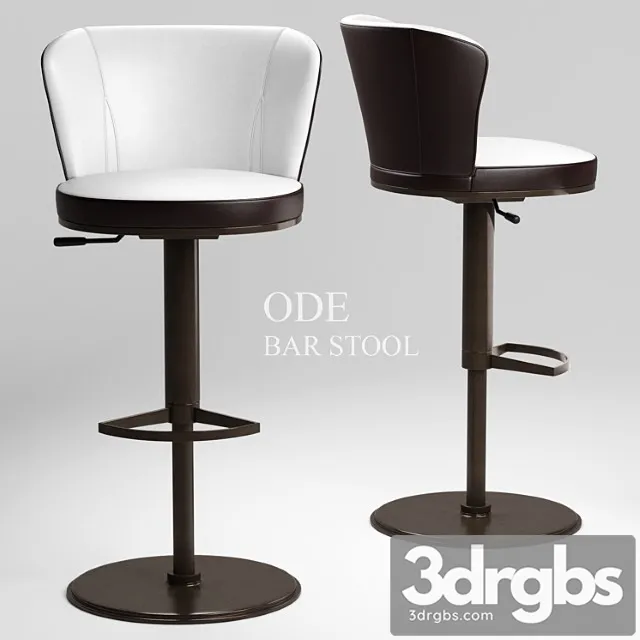 Ode Bar Stool Giorgetti 2 3D Model Download Ode Bar Stool Giorgetti 2 3D Model Download