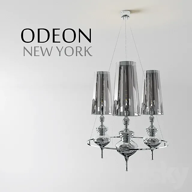 Odelon_New York 3D Model Odelon_New York 3D Model