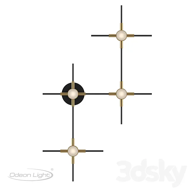 ODEON LIGHT 3906 _ 14WL COSTELLA 3D Model