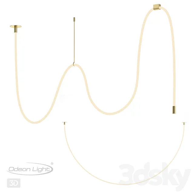 ODEON LIGHT 4399_40CL CORDA 3D Model