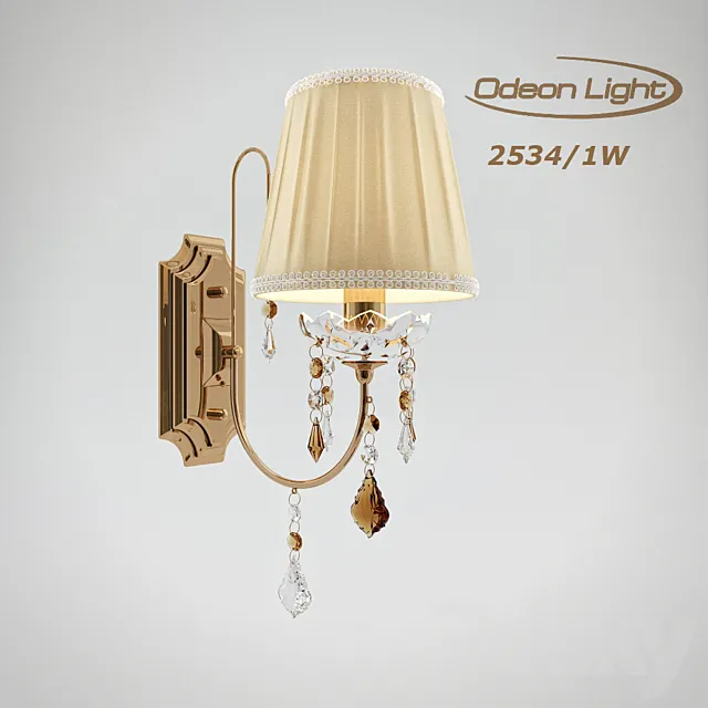 Odeon Light | ADELI 2534 _ 1W 3DModel Odeon Light | ADELI 2534 _ 1W 3DModel
