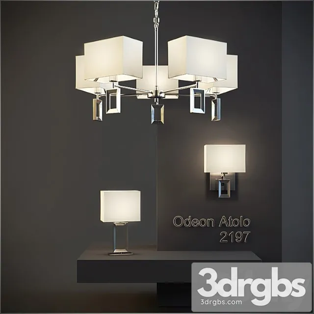 Odeon Light Atolo 2197 3D Model Download Odeon Light Atolo 2197 3D Model Download