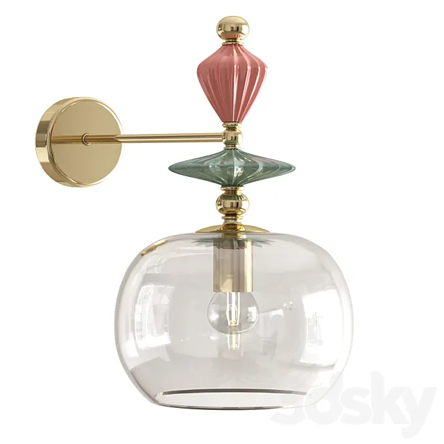 Odeon Light Bizet 4855 _ 1WB 3D Model Odeon Light Bizet 4855 _ 1WB 3D Model