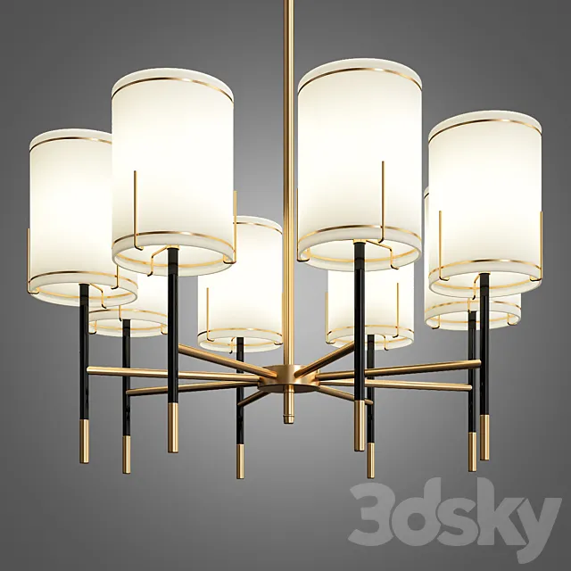Odeon Light chandelier 3DModel Odeon Light chandelier 3DModel