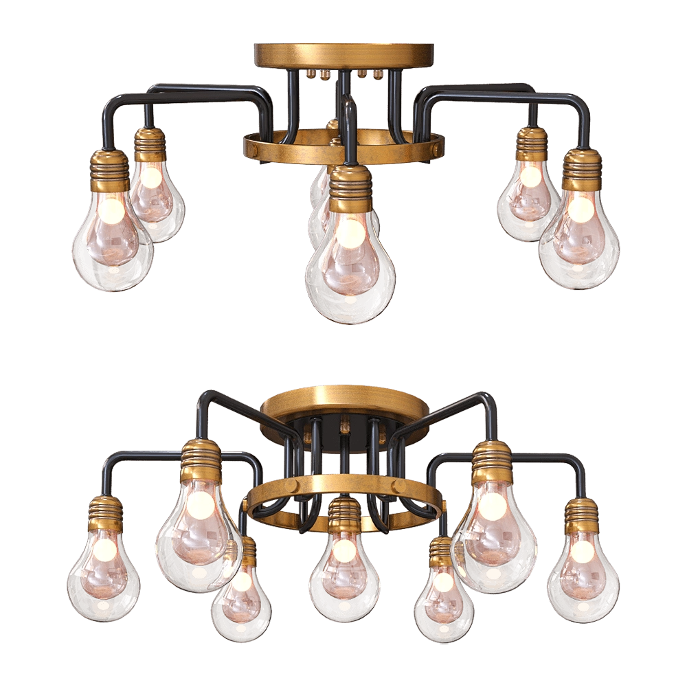 Odeon Light – Chandelier Alonzo 3983/7C 3D Model