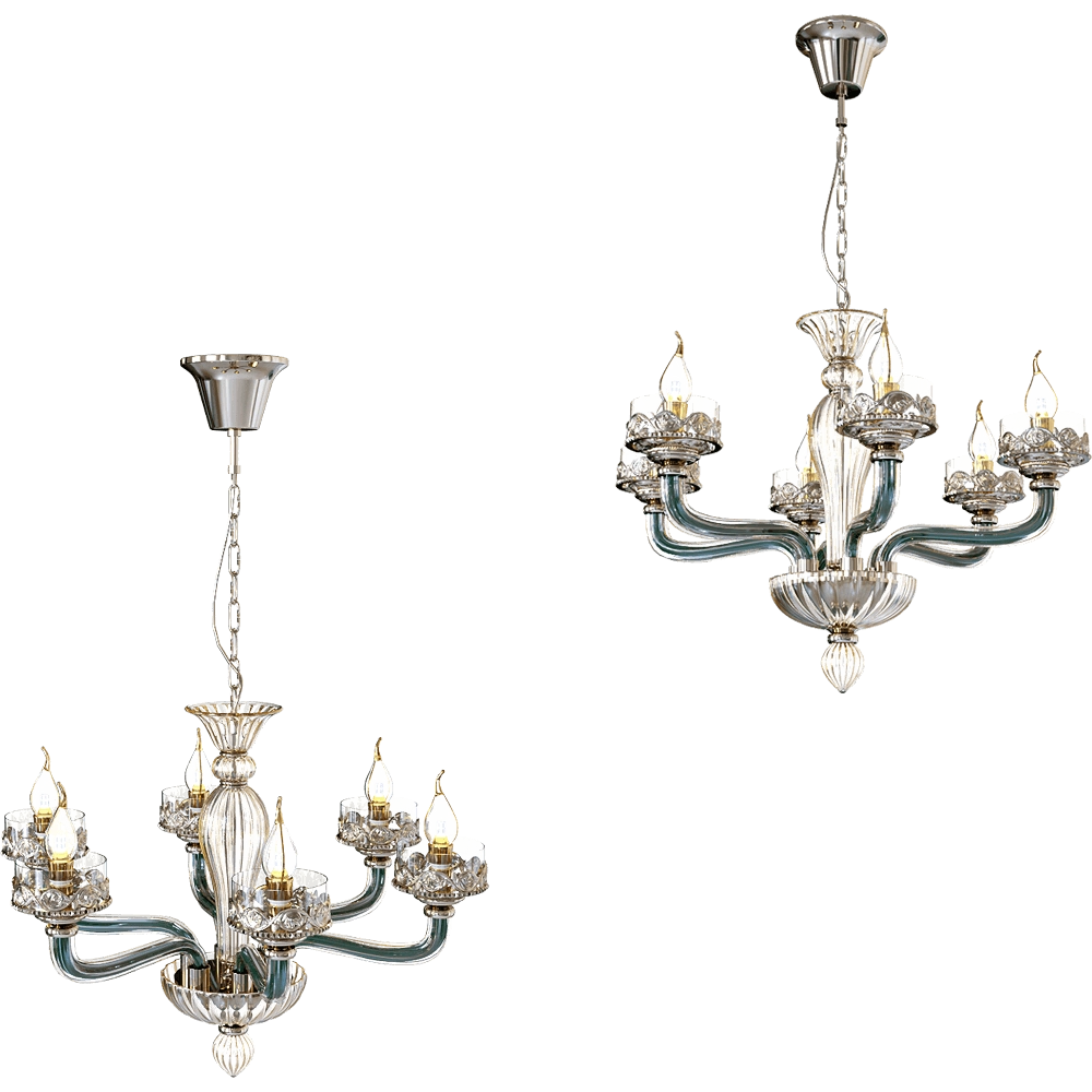 Odeon Light – Chandelier Barclay 4001/6 3D Model Odeon Light – Chandelier Barclay 4001/6 3D Model