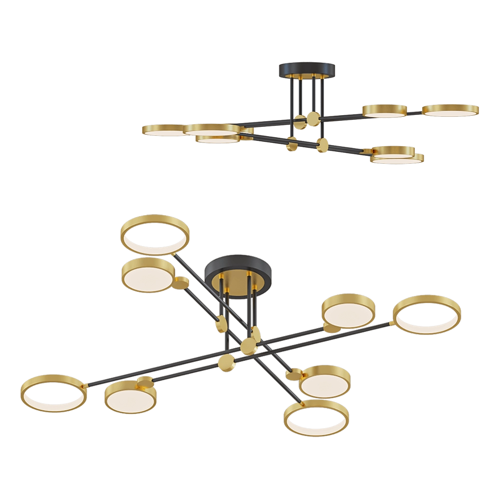 Odeon Light – Chandelier Denzel 4320/75CL 3D Model Odeon Light – Chandelier Denzel 4320/75CL 3D Model