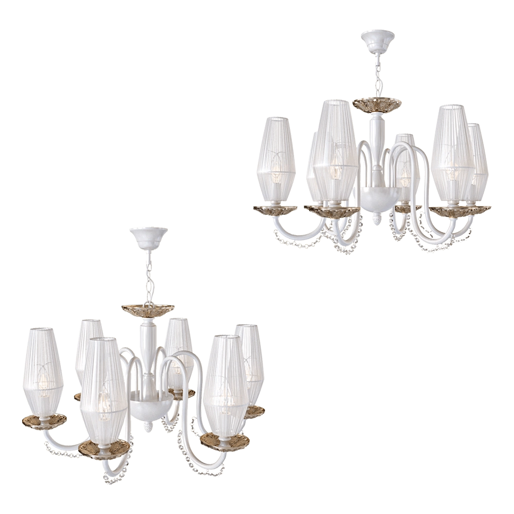 Odeon Light – Chandelier Felicia 3919/6 3D Model Odeon Light – Chandelier Felicia 3919/6 3D Model
