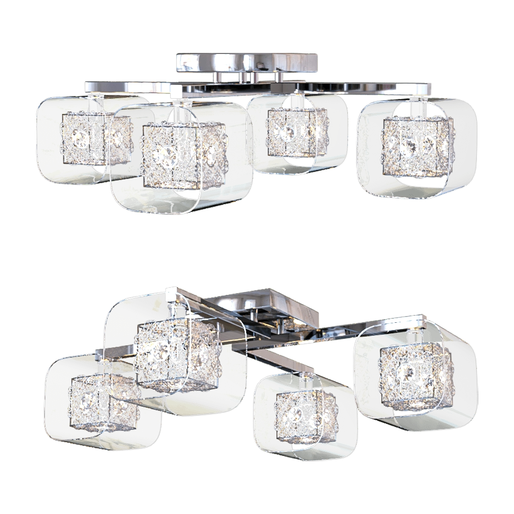 Odeon Light – Chandelier Forta 2006/4C 3D Model Odeon Light – Chandelier Forta 2006/4C 3D Model
