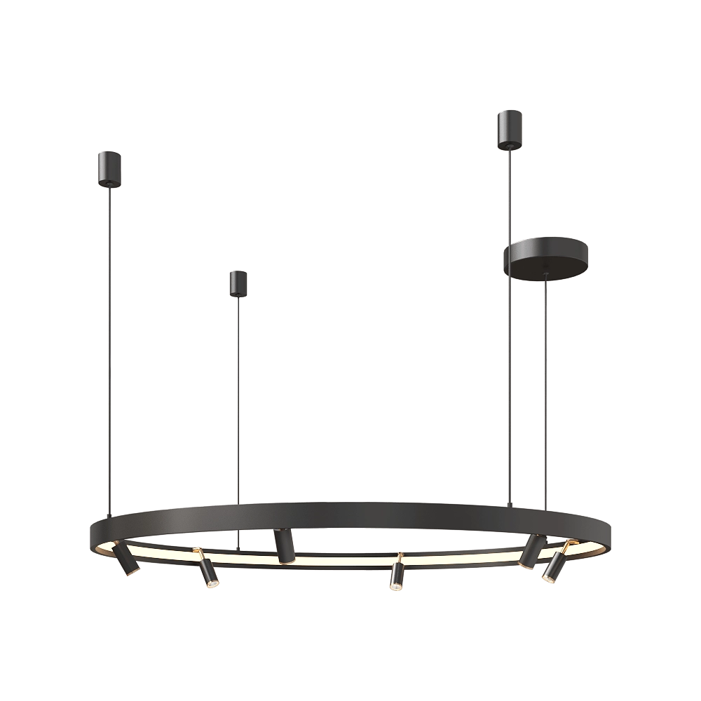 Odeon Light – Chandelier Hightech Fonda 4317/93L 3D Model