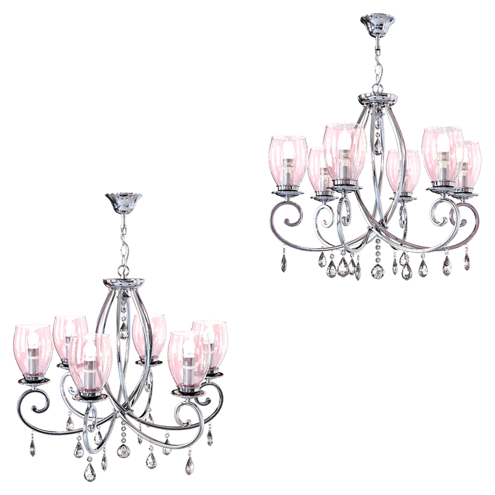 Odeon Light – Chandelier Magenta 3923/6 3D Model Odeon Light – Chandelier Magenta 3923/6 3D Model