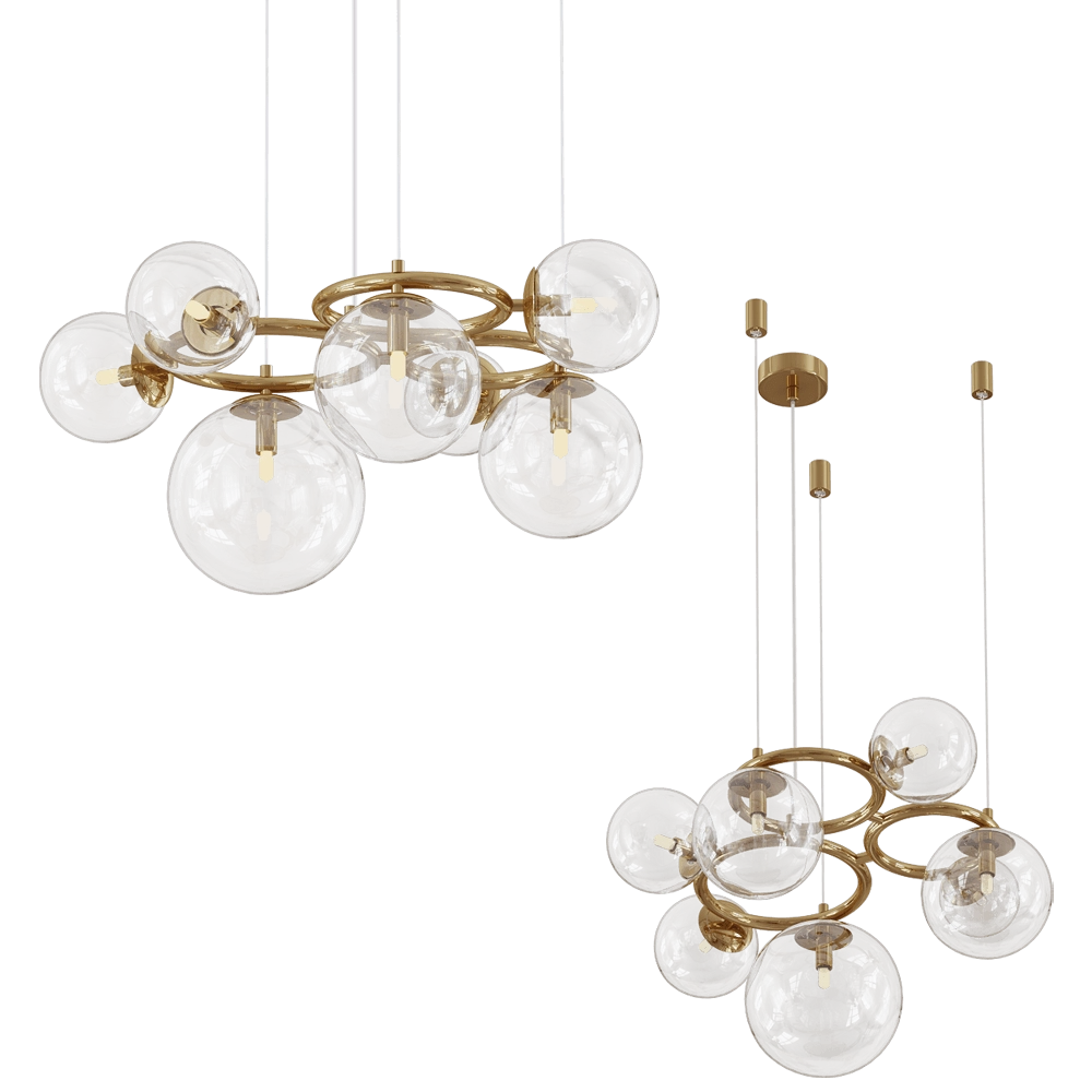 Odeon Light – Chandelier Nuvola 4276/7 3D Model Odeon Light – Chandelier Nuvola 4276/7 3D Model