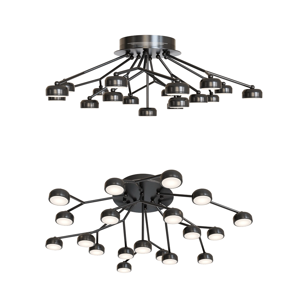 Odeon Light – Chandelier Stardust 3865/80CL 3D Model Odeon Light – Chandelier Stardust 3865/80CL 3D Model