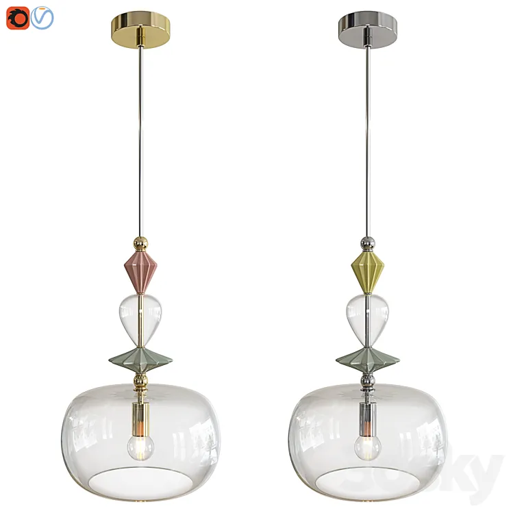 Odeon Light Classic Bizet 4855\/1A 4893\/1A 3D Model Free Download