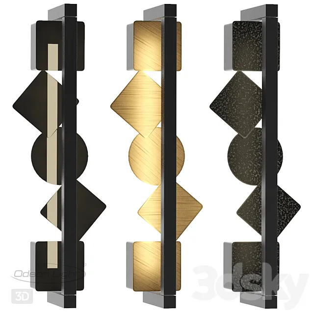 ODEON LIGHT EXCLUSIVE 6690_7WL 6691_7WL 6692_7WL GEOS 3D Model ODEON LIGHT EXCLUSIVE 6690_7WL 6691_7WL 6692_7WL GEOS 3D Model