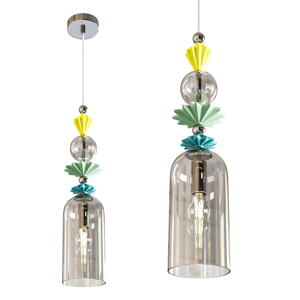 Odeon Light – Pendant lamp BIZET 4893/1 3D Model