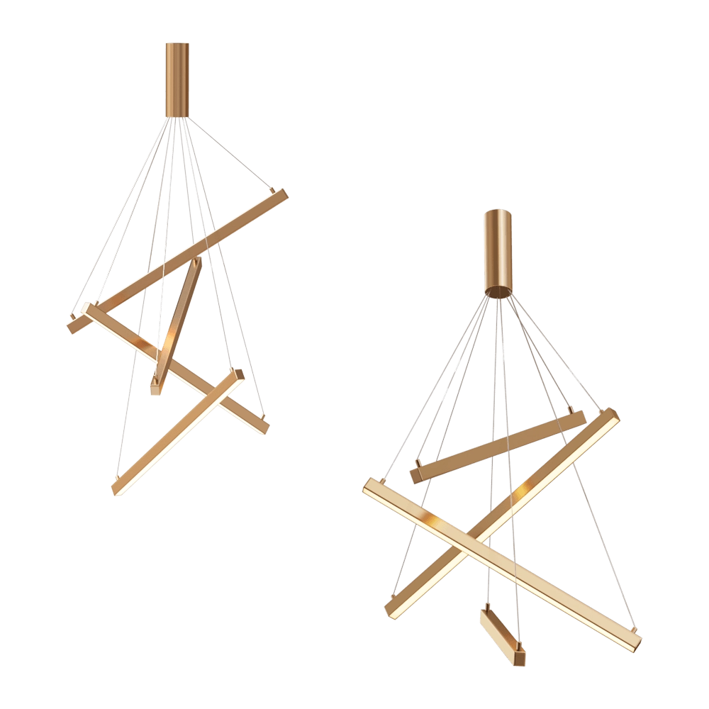 Odeon Light – Pendant lamp Cometa 3860/48L 3D Model Odeon Light – Pendant lamp Cometa 3860/48L 3D Model