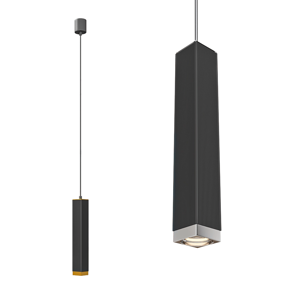 Odeon Light – Pendant lamp Cubi 4790/5L 3D Model