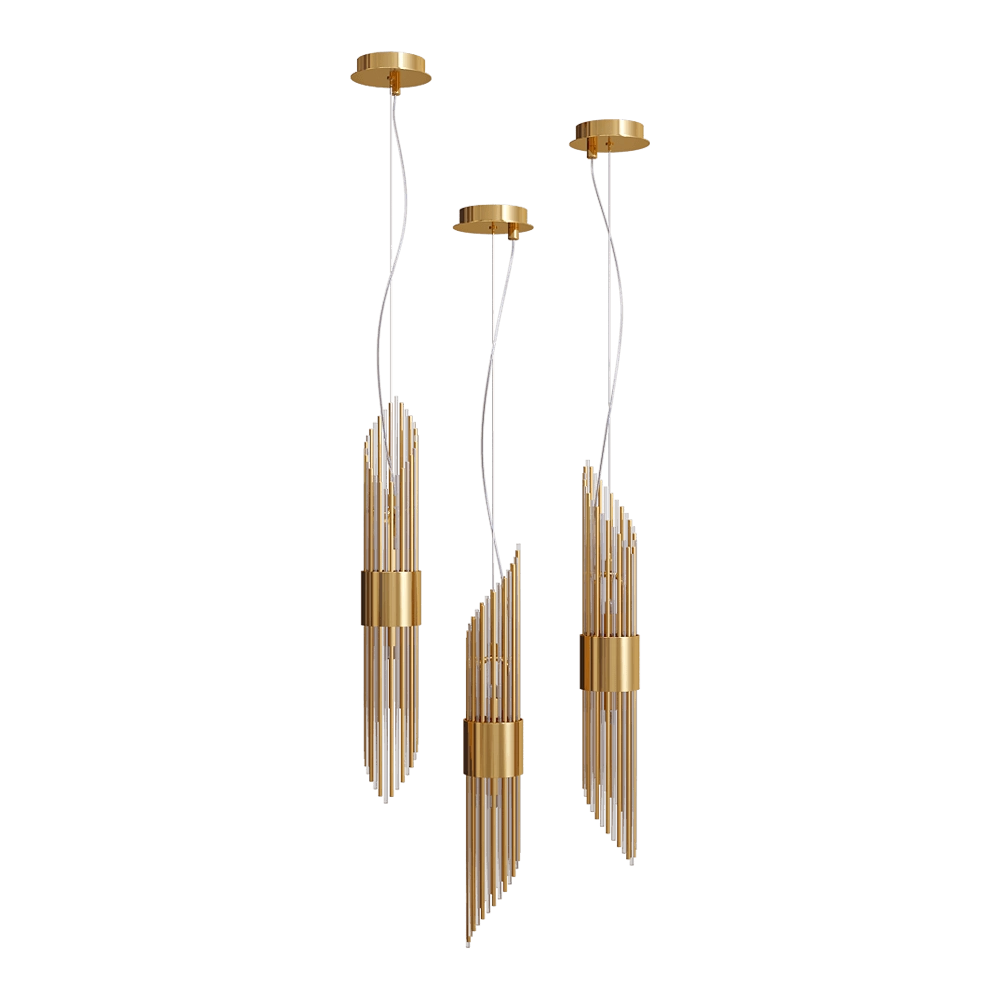 Odeon Light – Pendant lamp Flambi 4847/2 3D Model