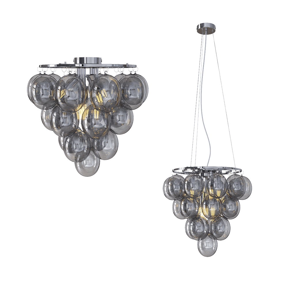 Odeon Light – Pendant lamp Grape 4797 3D Model