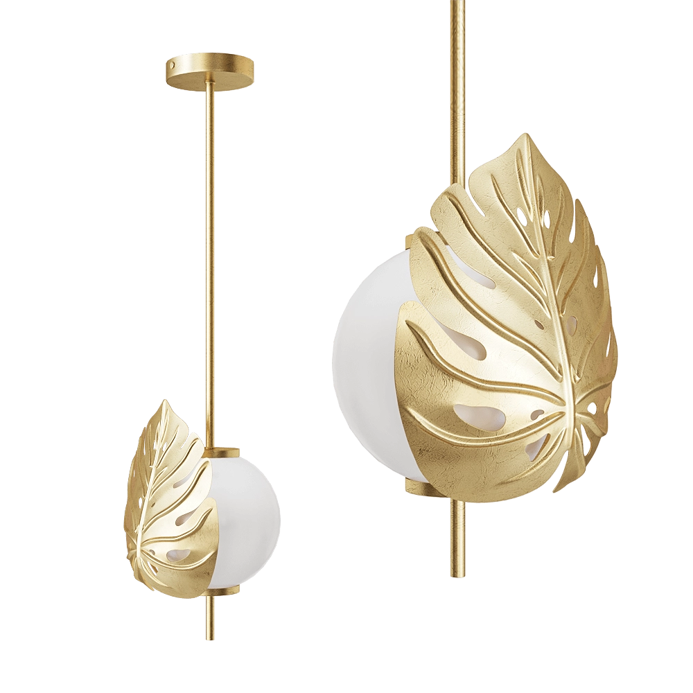 Odeon Light – Pendant lamp Jungle 4864/1 3D Model