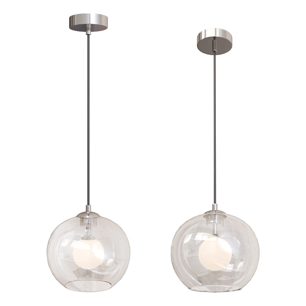 Odeon Light – Pendant lamp Lostar 4955/1 3D Model