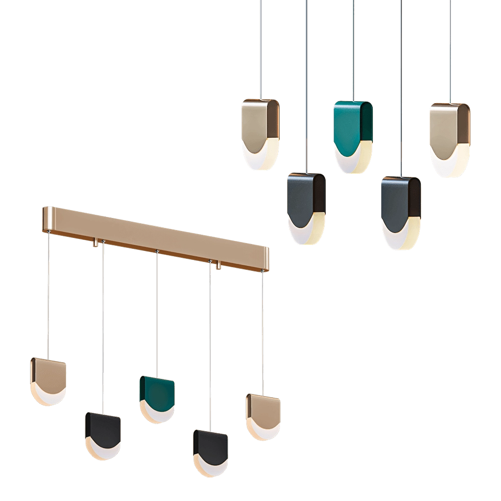 Odeon Light – Pendant lamp Rebel 3861/29L 3D Model Odeon Light – Pendant lamp Rebel 3861/29L 3D Model