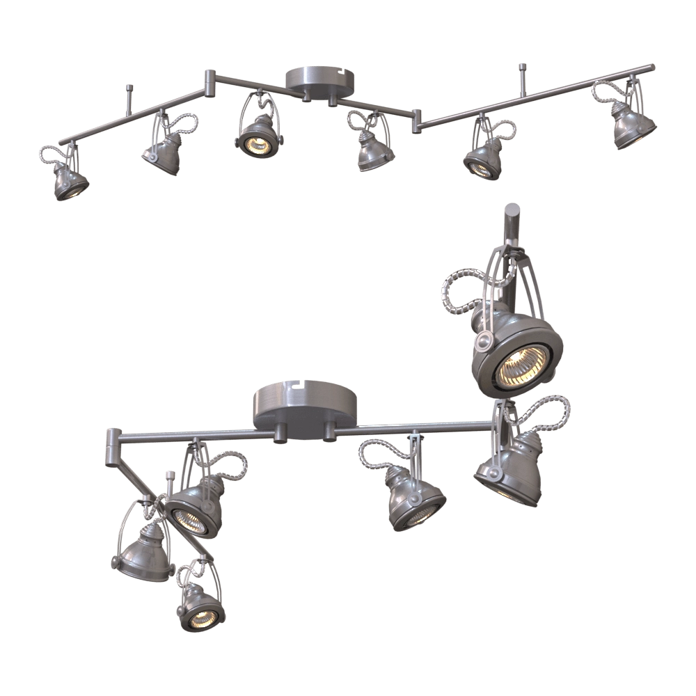 Odeon Light – Spotlight BRETA 3807/6C 3D Model