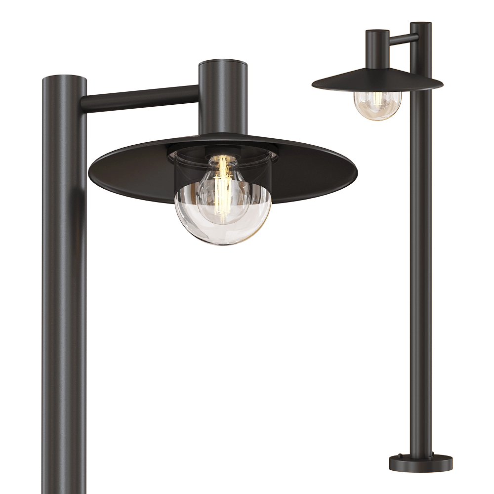 Odeon Light – Street lamp Furcadia 4833/1F 3D Model