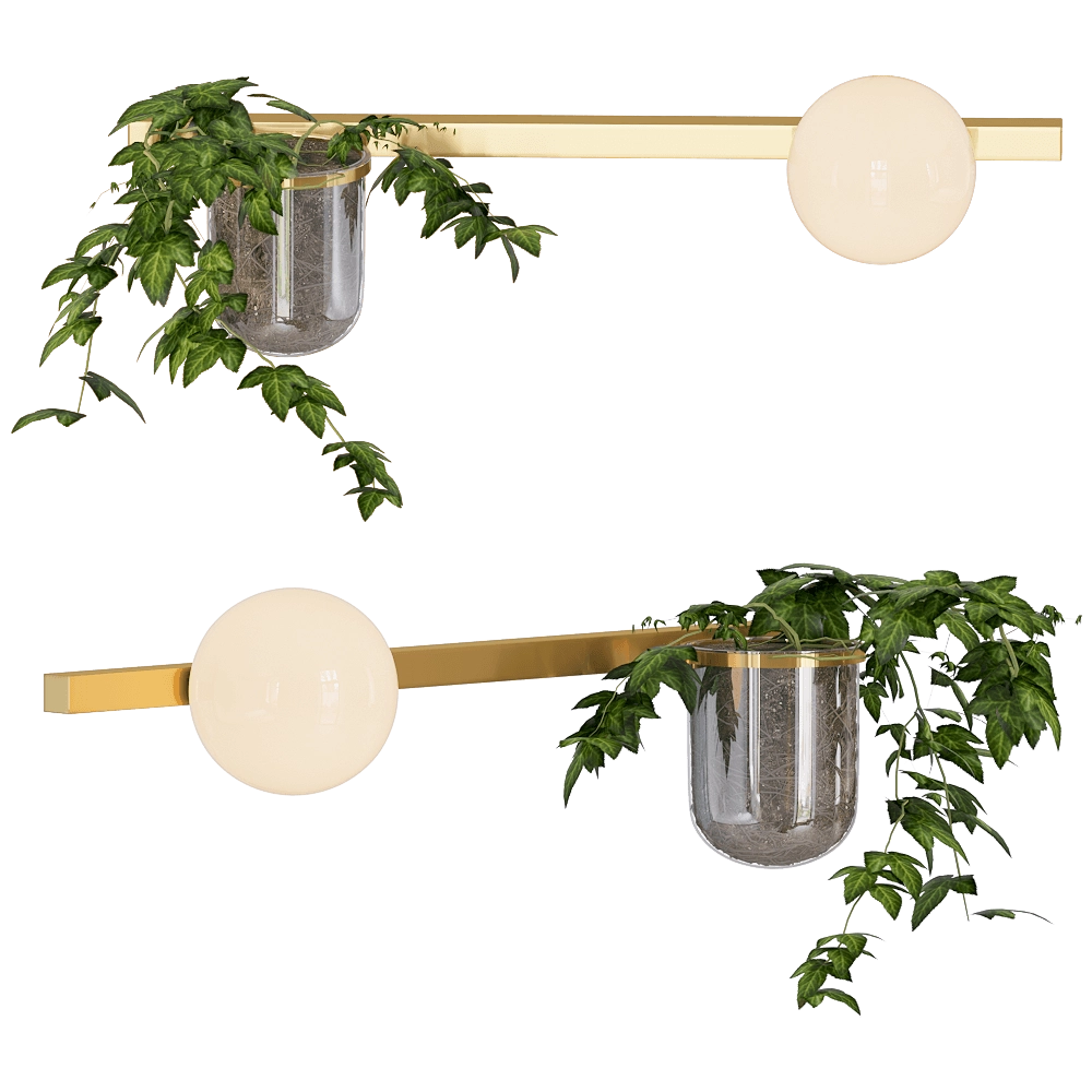 Odeon Light – Wall lamp Flower 4682/1WA 3D Model Odeon Light – Wall lamp Flower 4682/1WA 3D Model