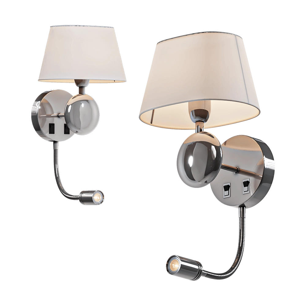 Odeon Light – Wall lamp Hotel 2195/1A 3D Model Odeon Light – Wall lamp Hotel 2195/1A 3D Model