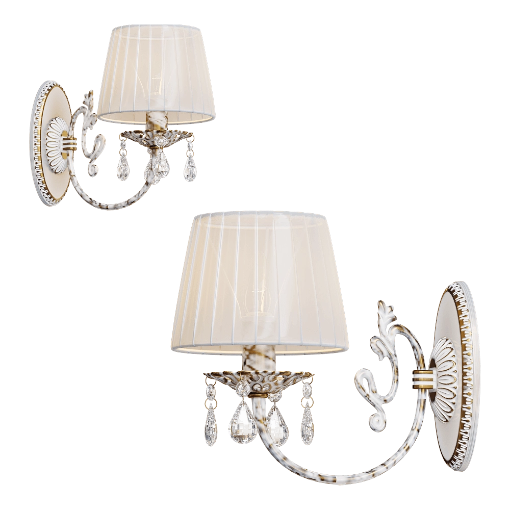 Odeon Light – Wall lamp Magali 3229/1W 3D Model Odeon Light – Wall lamp Magali 3229/1W 3D Model