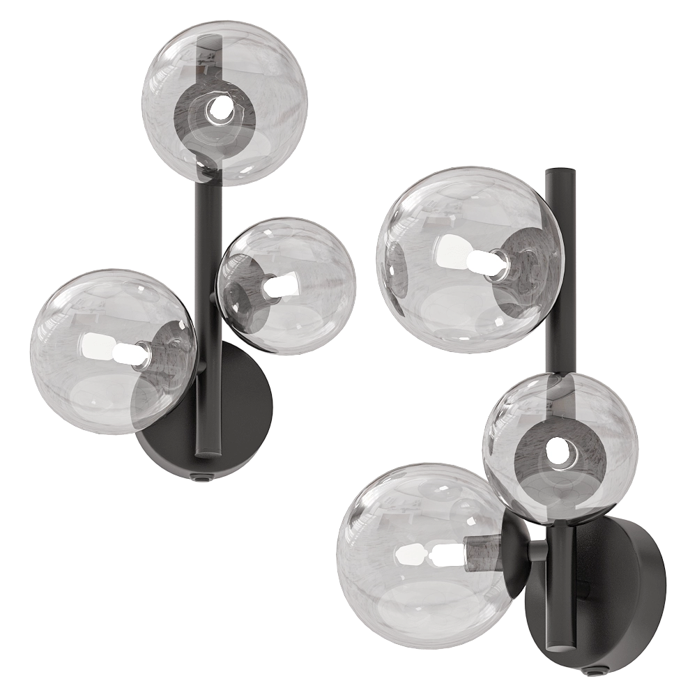 Odeon Light – Wall lamp Tovi 4818/3W 3D Model Odeon Light – Wall lamp Tovi 4818/3W 3D Model