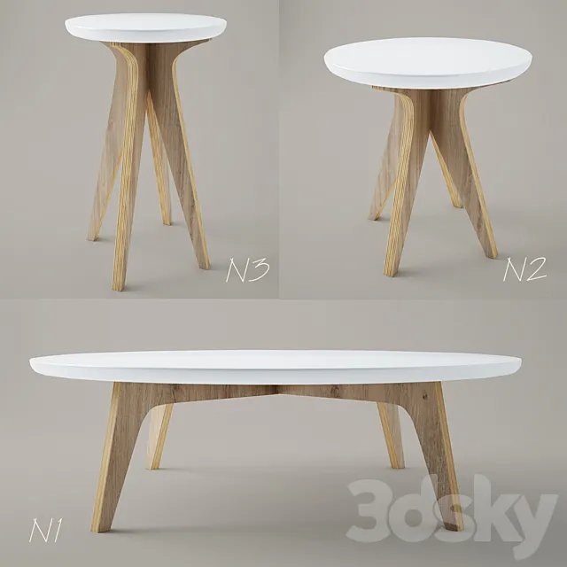 ODESD2 tables 3DModel