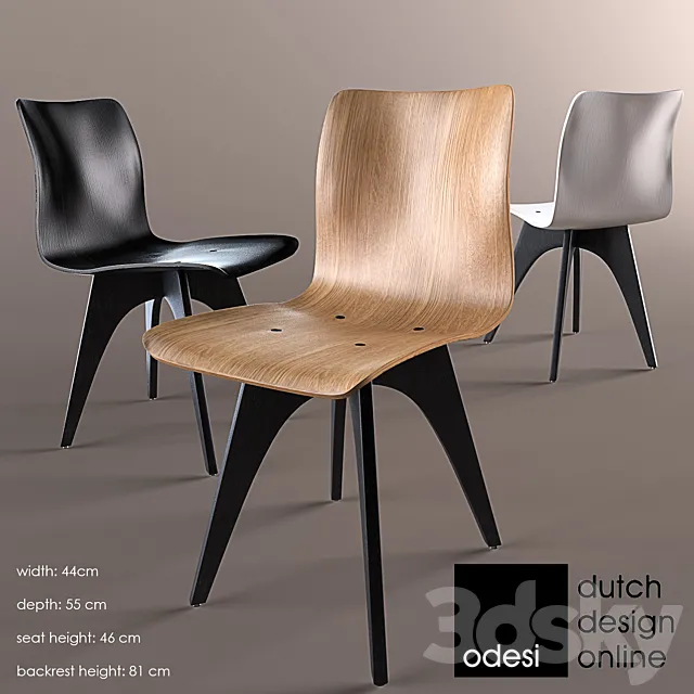 ODESI WAVE chair 3D Model