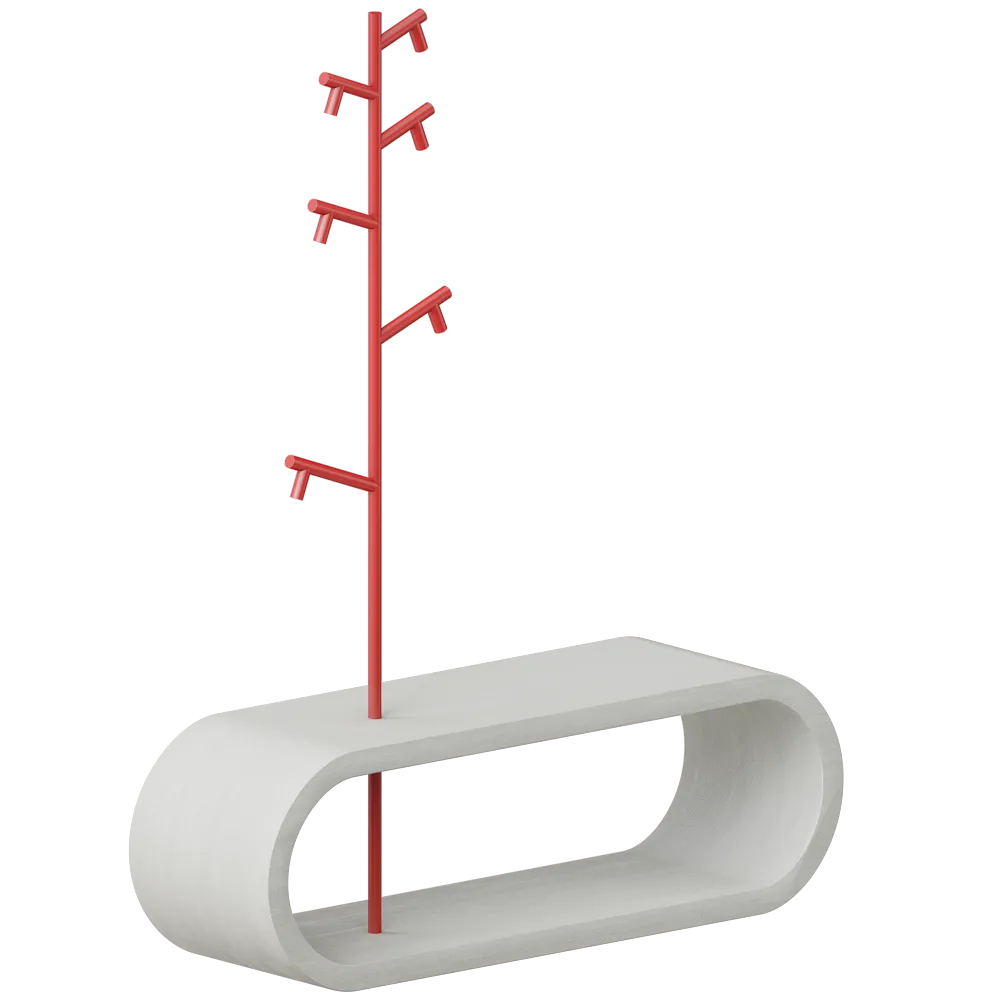 ODINGENIY – Banquette with hanger Cycle 3D Model