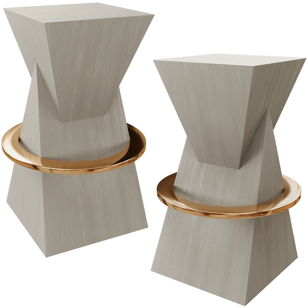 ODINGENIY – Pedestal – Bar stool Jupiter 3D Model