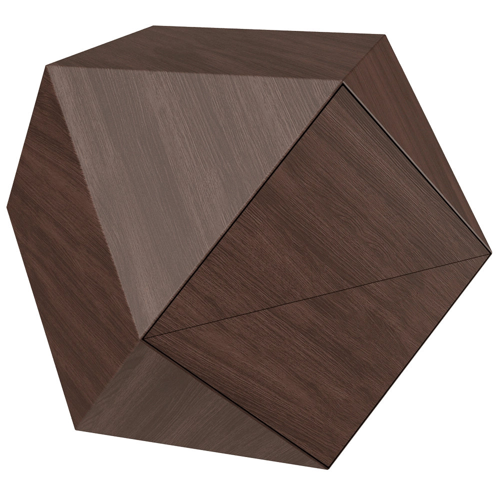 ODINGENIY – Sideboard Polyhedron with doors 3D Model
