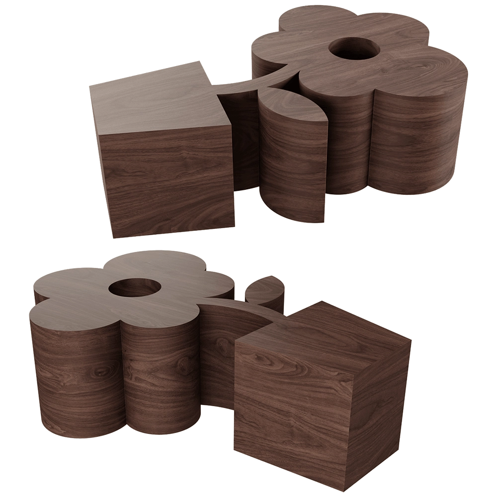 ODINGENIY – Table Flower in a pot 3D Model ODINGENIY – Table Flower in a pot 3D Model