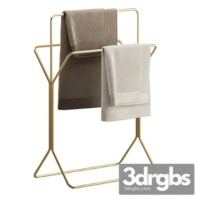 Odise Towel Holder 3D Model Download